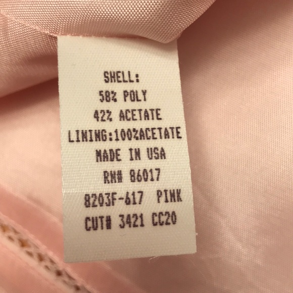 BEBE Beautiful 2-Pc Pink Top and Skirt Set Sz 8 - Picture 13 of 16